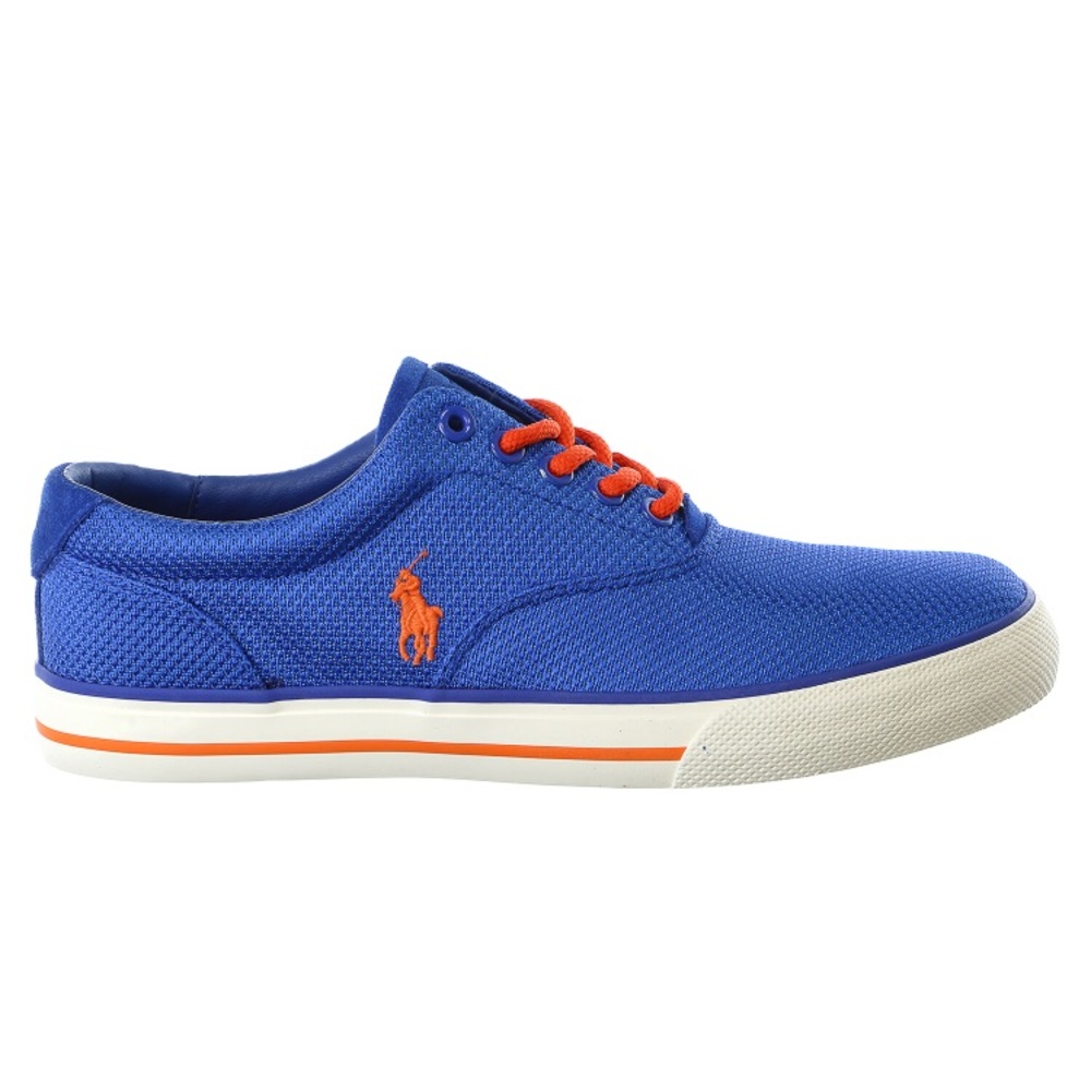 Polo Ralph Lauren Vaughn dotted mesh sneakers.